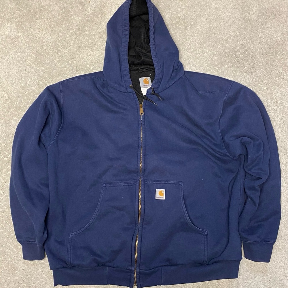 Carhartt insulated hoodie zipper